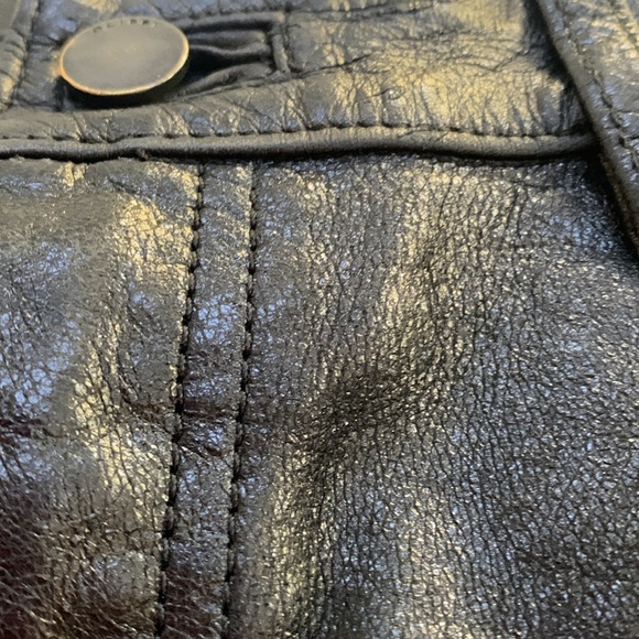 DL1961 Leather Mini Skirt Alma 28 - Picture 8 of 13